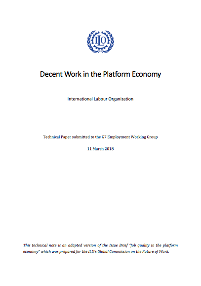 Decent Work in the Platform Economy